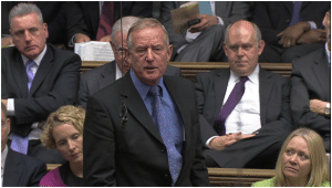 Barry Sheerman in Parliament