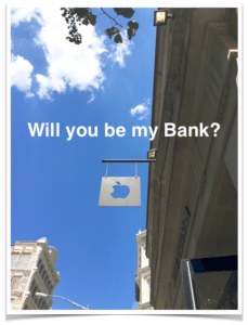 Apple Will You Be My Bank