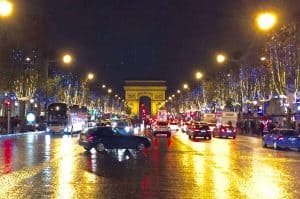 Paris France Champs Elysee Europe