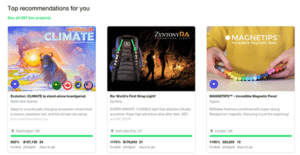 Kickstarter Recommendations 1