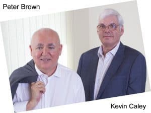 Peter Brown and Kevin Caley