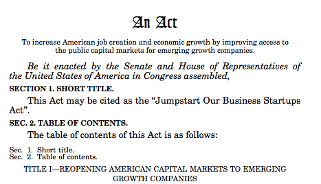 Jobs Act 2013