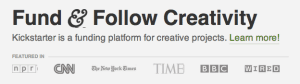 Kickstarter Fund and Follow Creativity