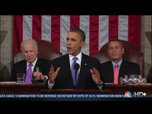 Barack Obama State of the Union with Joe Biden and John Boehner