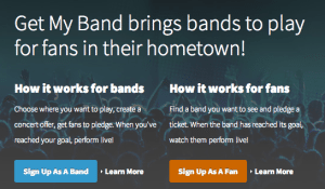 Get My Band Crowdfunding for Bands