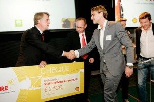 Korstiaan Zandvliet Co Founder of Symbid at the Shell LiveWire Award