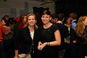 Emily Best and Nancy Schafer at Seed&Spark Launch Party