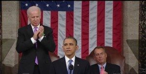 Obama, Biden and Boehner at State of the Union