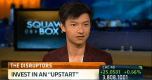 Paul Gu on CNBC founder of UPstart