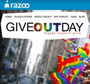 Give Out Day on Razoo