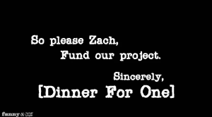 Zach Braff Please Fund Our Project