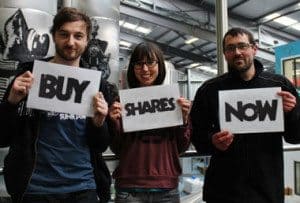 Buy Shares Now Brew Dog