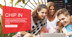 Microsoft Chip In Program