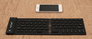 mType Pocketable Keyboard with iPhone