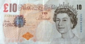 10£ Queen Elizabeth