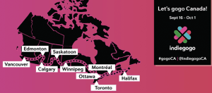 Indiegogo Canada Road Trip