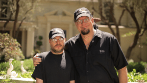 Penn Jillette and Adam Rifkin