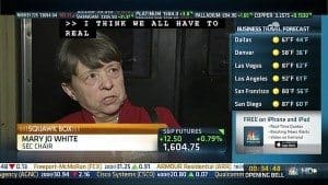 SEC Chair Mary Jo White