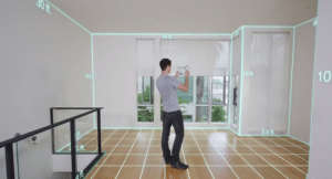 Measure a room with Structure Sensor