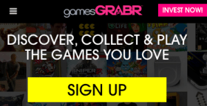 Sign up for gameGRABR