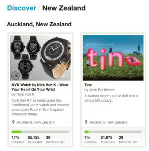 Discover New Zealand Kickstarter