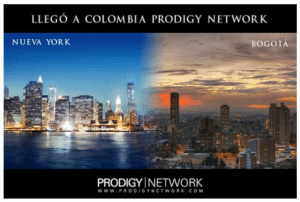 Prodigy Network New York and Bogotá