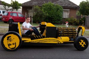 Lego Car on the Road