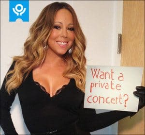 Mariah Carey Private Concert