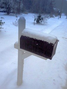 Winter Crowdfunding Mailbox