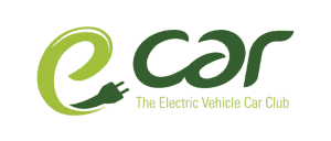 E-car logo