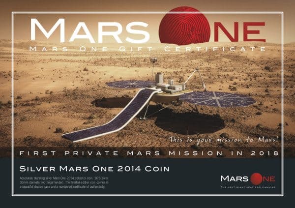 Mars One Perk Poster