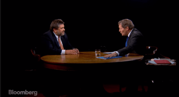 Jon Medved and Charlie Rose