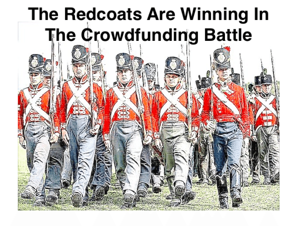 The Redcoats are Winning in the Crowdfunding Wyrdlight