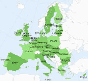 Map of Europe