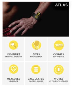 Atlas fitness tracker