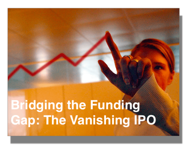 Bridging the Funding Gap Vanishing IPO