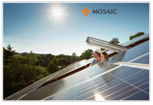 Mosaic Solar Panels in Home