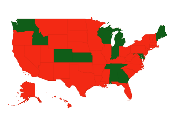 Intrastate Crowdfunding Exemptions as of July 2014