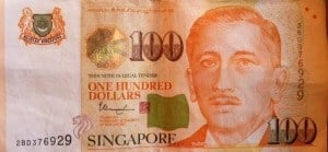 100 Singapore Dollars Money Asia