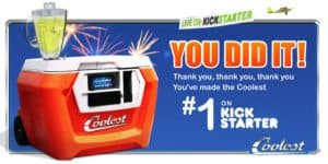 Coolest Cooler Number One on Kickstarter