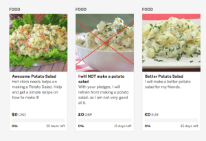 Indiegogo Potato Salad