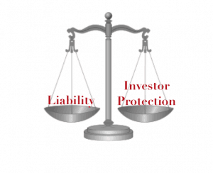 Liability and Investor Protection