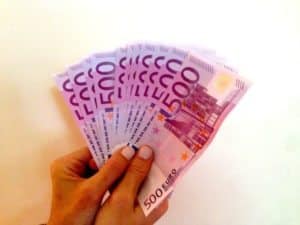 Thousands of Euros 500 Money