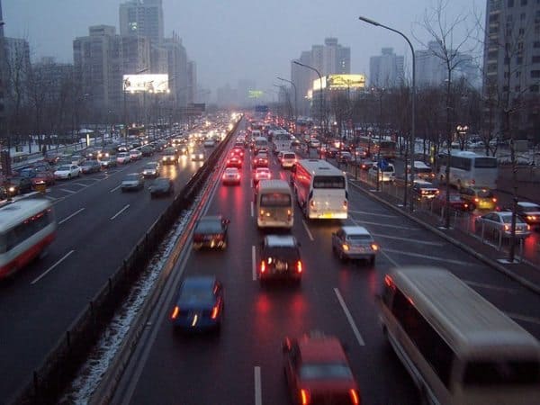 Beijing Traffic Jam China