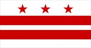 Flag of Washington DC