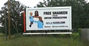 Free Shaneen Allen Billboard