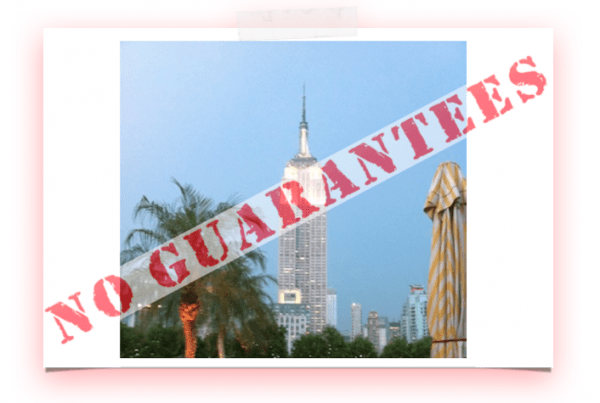 No Guarantees in Real Estate Investing