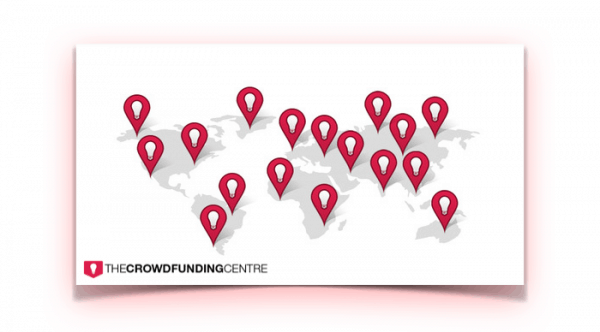 The Crowdfunding Centre Map