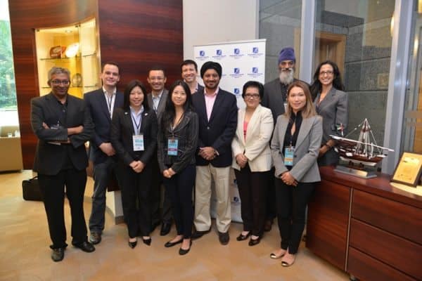 Datuk Ranjit Ajit Singh, SC Chairman, Dato Dr Nik Ramlah Mahmood, Deputy Chief Executive, Securities Commission Malaysia (SC), with the Speakers at the SC Synergy Crowdfunding Forum today.