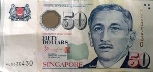 50 singapore dollars money asia cash